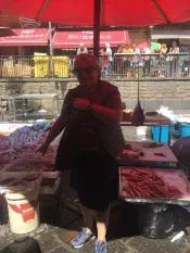 Рыбный рынок Катании