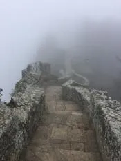 Сан-Марино в утреннем тумане