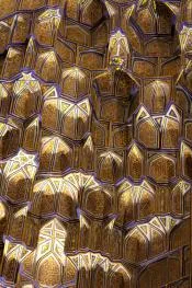 ребристый позолоченый купол мавзолея Гур-Эмир, Самарканд