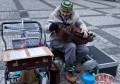 Уличный музыкант, автор: Ольга Могилевская, г.Москва