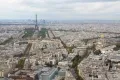 панорама Парижа с башни Монпарнаса