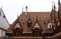 мозаичная крыша здания отеля Dieu, Бон