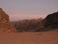 закат в пустыне Вади Рам