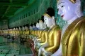 Пещера Умин-Тоунзе с 45 статуями Будды. Сагаинг.Мандалай