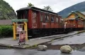 Исторический вагон Фломской железной дороги