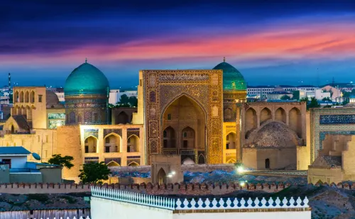 Туры в Таджикистан - ПР51.2<br/>Путешествие из Согда в Хорезм на 15н/16дн (Таджикистан + Узбекистан: Душанбе–оз. Искандеркуль–Пенджикент–городище Саразм–Истаравшан–Худжанд–Коканд–Риштан–Ташкент–Самарканд–Гиджуван–Бухара–Хива–а/п Ургенч). Заезды 31.03.2026-13.10.2026, без а/б