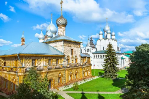 Туры в Россия (Москва, Подмосковье) - ПР61<br/>Знакомство с Золотым Кольцом (Москва-Сергиев Посад-П.-Залесский-Р.-Великий-Ярославль-Кострома-Иваново-Суздаль) автобус (5д/4н) Заезды по графику